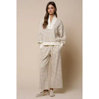 Striped Lounge Set