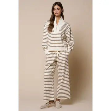 Striped Lounge Set