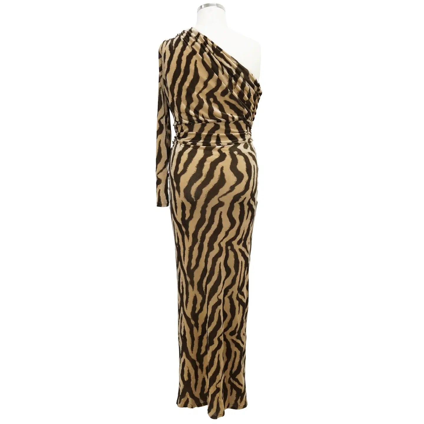 one shoulder zebra print dress Hauture Women's One Shoulder Zebra Print Cutout Front Knot Ruched Sexy Dress, Photoshoot Mini Dress, Resort,, Boho, Beach, Dinners, Dates, Dancing