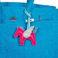 Hampton's "Designer" Inspired Tote Bag - 7 colors !!!: Sky Blue/Bright Pink
