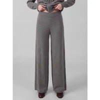 Rhinestone Knit Sweater Pants