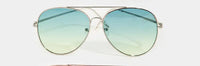 Rose Gradient Aviator Sunglasses