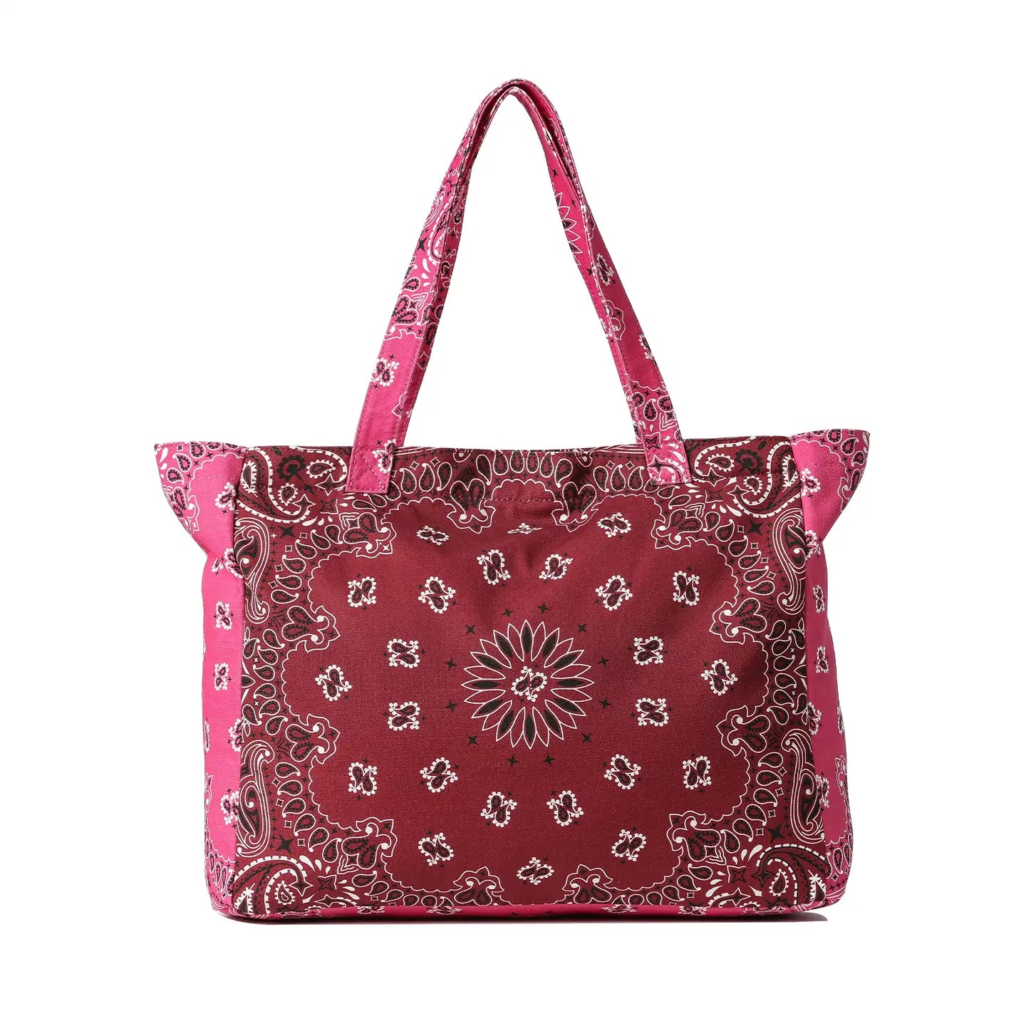 Bandana Print Large Tote Bag