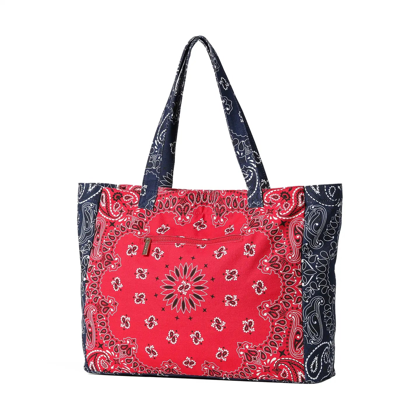 Bandana Print Large Tote Bag