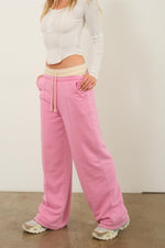 HIGH WAIST DRAWSTRING PANTS