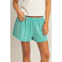 Elastic Waist Lounge Shorts