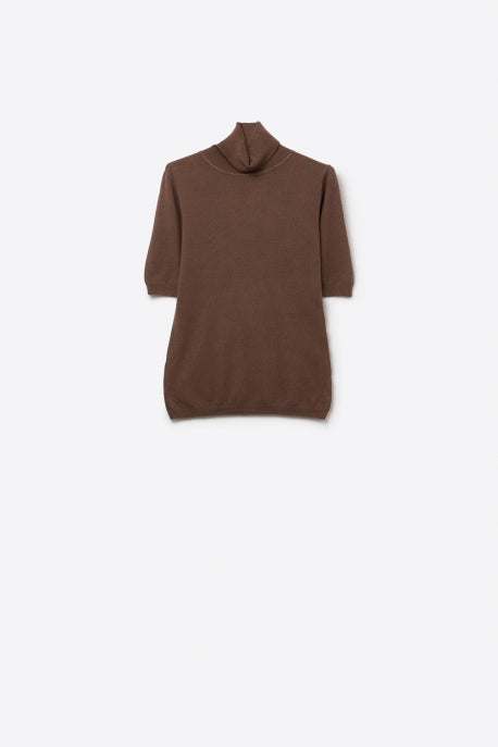 High Neck Knit Sweater