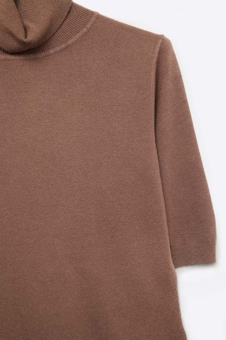 High Neck Knit Sweater