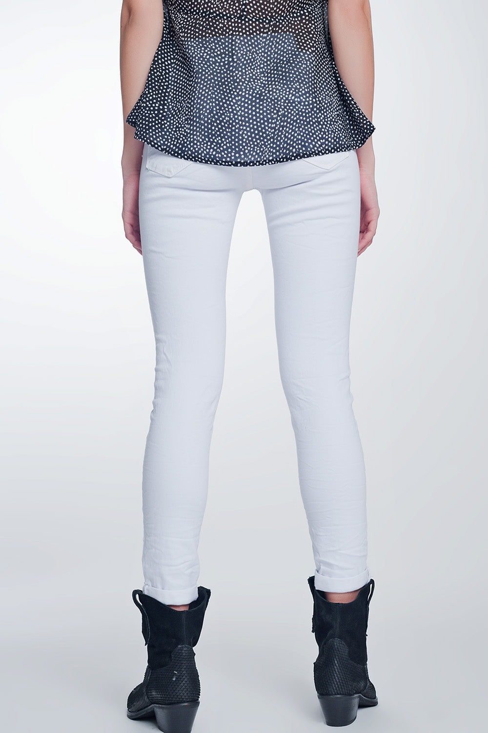 HIGH WAISTED SUPER SKINNY PANTS