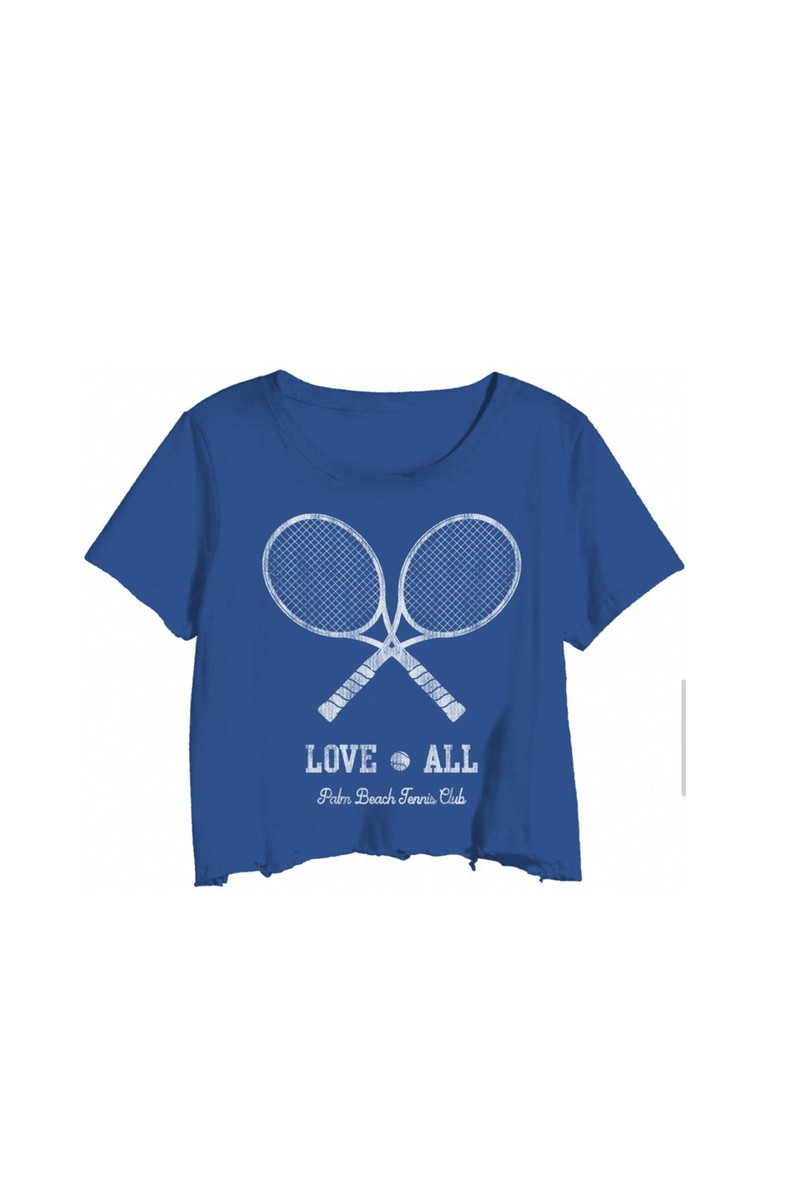 LOVE ALL TENNIS CROP TOP