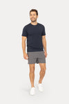 Men’s Athletic Stretch Shorts in Charcoal Gray