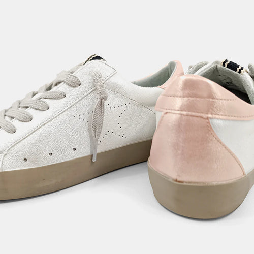 Mia Shimmer Star Sneakers