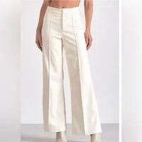 Vegan Leather Highwaisted Trouser