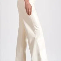 Vegan Leather Highwaisted Trouser